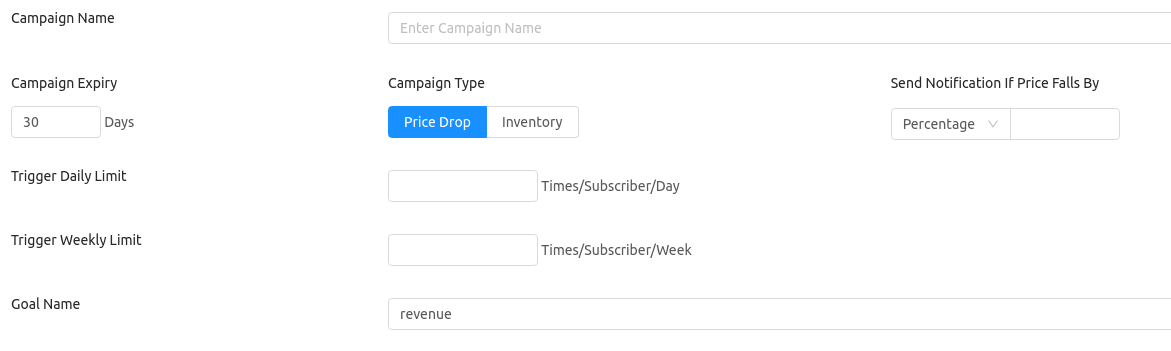 How to Create Price Drop Notification Campaigns In