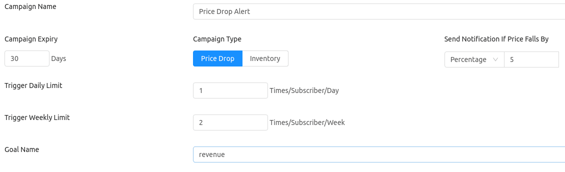 How to Create Price Drop Notification Campaigns In