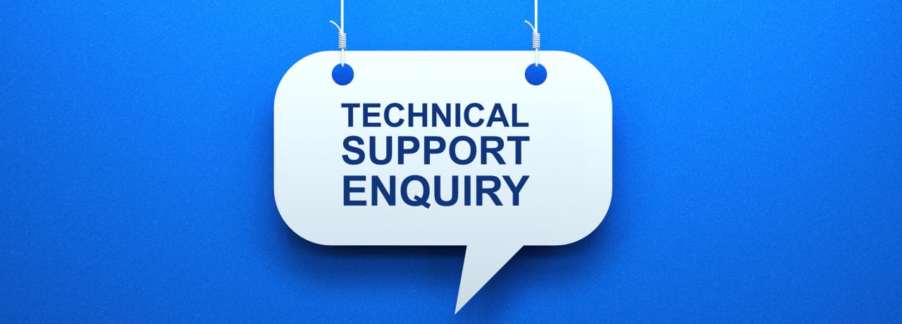 Technical Support Enquiry - Dallas Delta